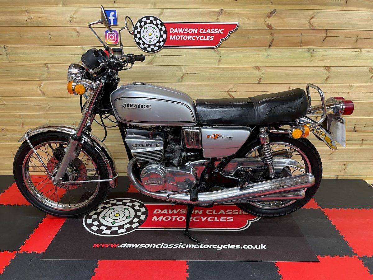 For Sale Suzuki GT380 1977 (SOLD) Dawson Classic Motorcycles