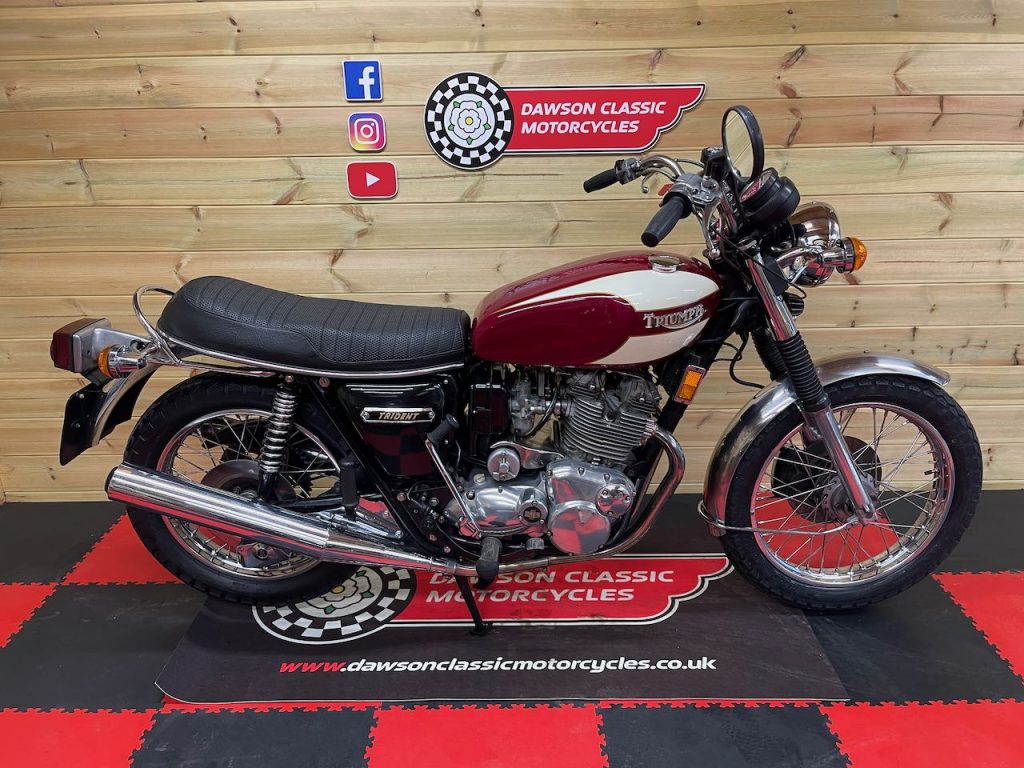 1976 triumph Trident T160 850 Hyde
